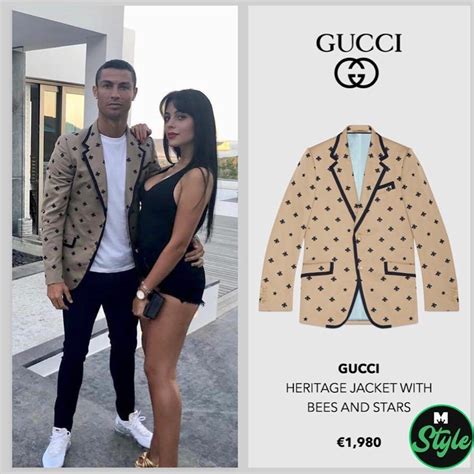 gucci ronaldo jacket|who is cristiano ronaldo dating.